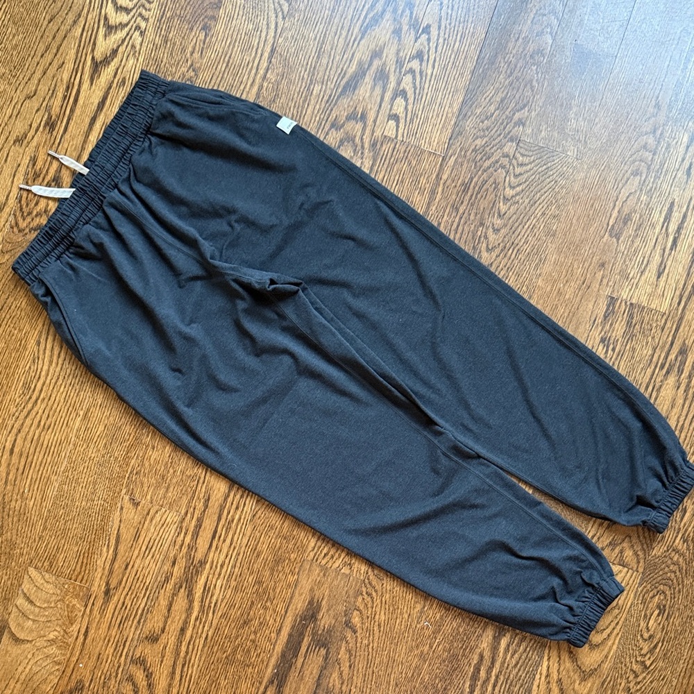 Lightweight Black Heather Soft Performance Joggers - image 1